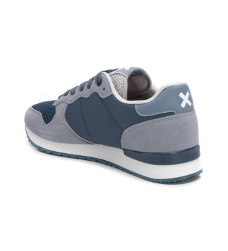 Xti Leder Turnschuhe 143595 blau