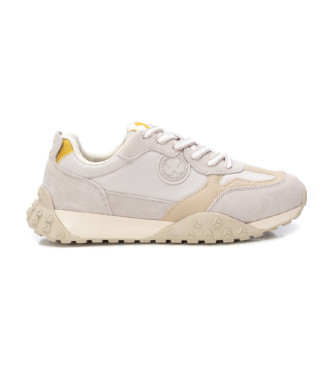 Xti Leder Turnschuhe 143596 beige