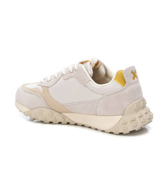 Xti Leder Turnschuhe 143596 beige