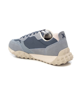 Xti Leder Turnschuhe 143596 blau