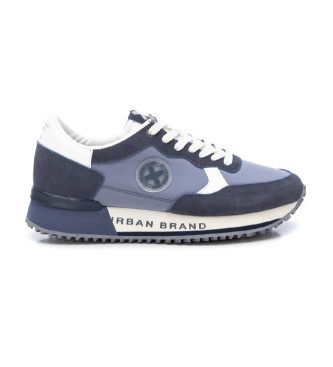 Xti Leder Turnschuhe 143597 blau