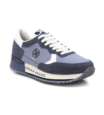 Xti Leder Turnschuhe 143597 blau