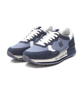 Xti Leder Turnschuhe 143597 blau