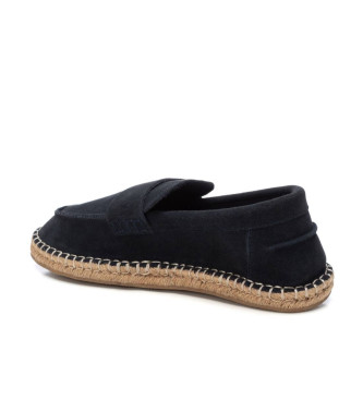 Xti Leather shoes 143643 navy