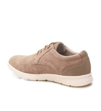 Xti Chaussures en cuir 143648 taupe