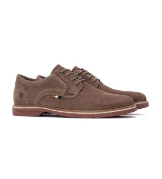 Xti Leren schoenen 144556 bruin