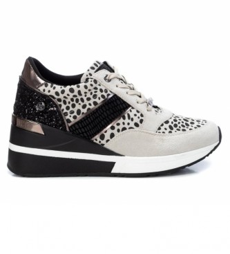Xti Sneakers 043521 bianche, animalier