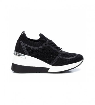 Xti Sneakers 043802 black -Height cua: 7cm