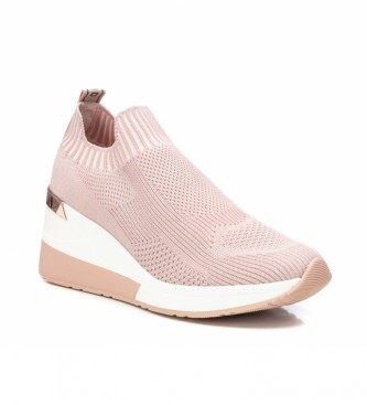 Xti Zapatillas 044515 rosa -Altura cuña: 7cm- - Tienda Esdemarca moda,  calzado y complementos - zapatos de marca y zapatillas de marca