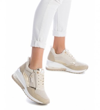 Xti Zapatillas 044855 beige cuña: 6 cm- - Esdemarca calzado, moda y - zapatos de marca y zapatillas de marca