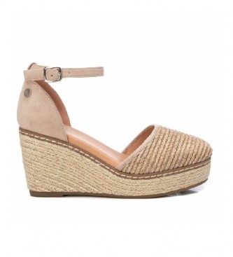 Xti Shoes 044862 taupe -Height wedge: 8 cm