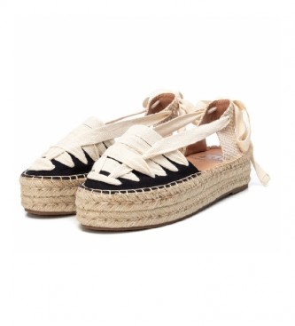 Xti Sandalias 044865 estilo espardeña blanco, negro - Tienda Esdemarca  moda, calzado y complementos - zapatos de marca y zapatillas de marca
