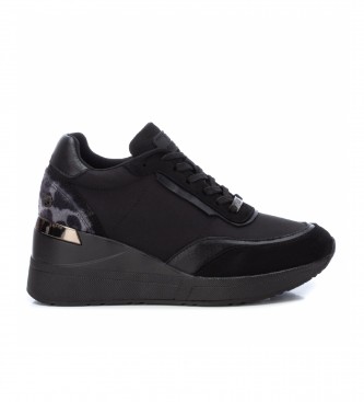 Xti Sneakers 140031 black -Height wedge: 7cm
