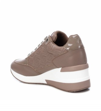 Xti Sneakers 140050 brown -Height of wedge: 7cm
