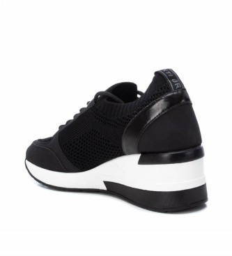 Xti Sneakers 140092 black -Height of wedge: 7cm