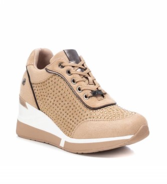 Xti Sneakers 140093 beige -Height wedge: 7cm