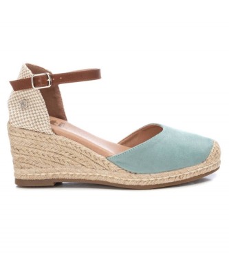 Xti Sandals 140746 turquoise - Wedge height 7cm