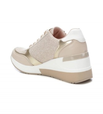 Xti Trainers 140973 Beige -Height wedge 7cm