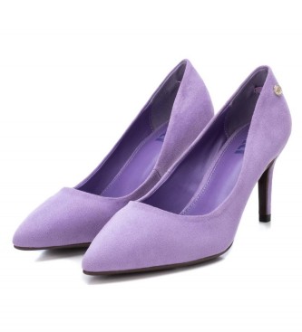 Xti Vijolični čevlji 141051 -Višina pete 8 cm
