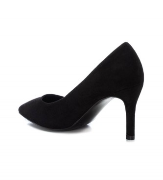 Xti 141051 Zwarte schoenen -Helphoogte 8cm