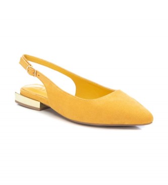 Xti Leren schoenen 141065 geel