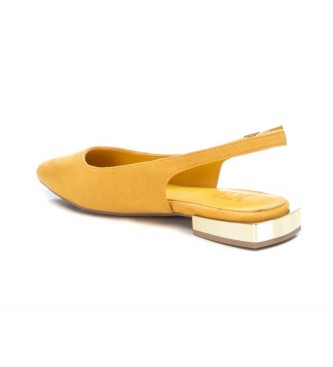 Xti Usnjeni čevlji 141065 rumeni