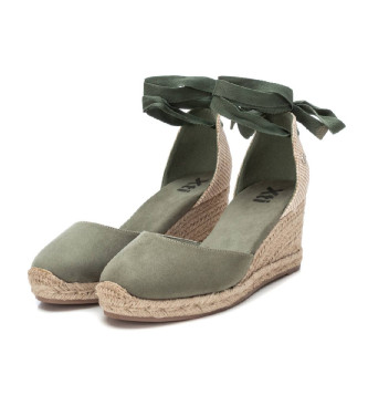 Xti Espadrillas in pelle 141094 verde