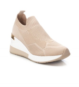 Xti Trainers 141115 Beige -Height wedge 7cm