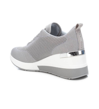 Xti Sneakers 141119 grigio -Altezza zeppa 7cm-