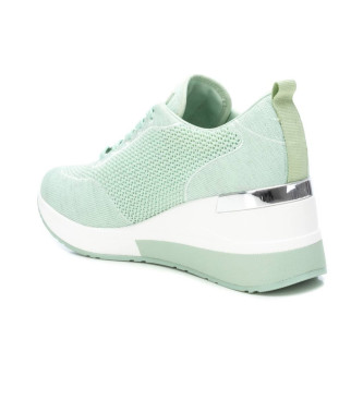 Xti Trainers 141119 green -Height wedge 7cm