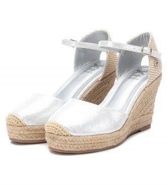 Xti Espadriller 141143 silver