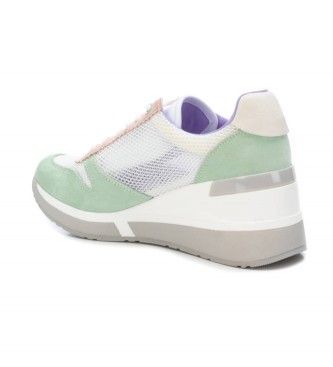 Xti Trainers 141370 Green -Height wedge 7cm