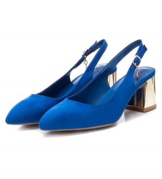 Xti Schuhe 141405 blau -Absatzhhe 6cm