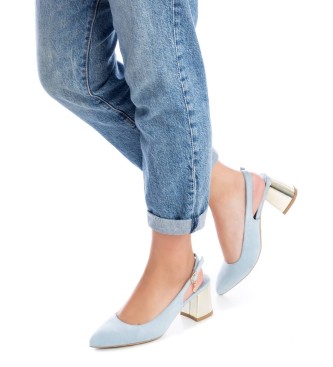 Xti Sapatos 141405 azul -Altura do calcanhar 6cm