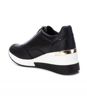 Xti Trainers 141874 black - Wedge height 6cm