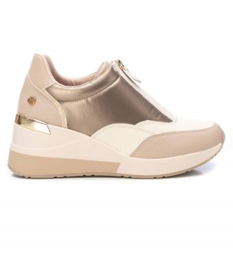 Xti Trainers 141874 beige - Wedge height 6cm