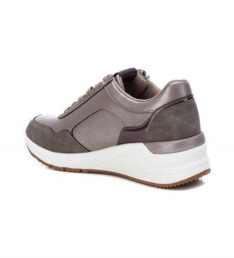 Xti Trainers 141923 grey -Height wedge 5cm