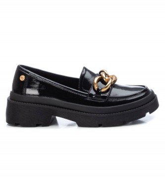 Xti Svarta platta loafers