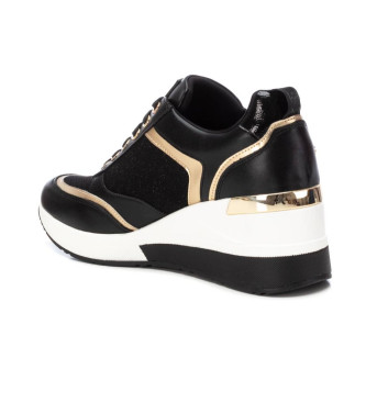 Xti Sneakers 142288 nere - Altezza zeppa 7cm