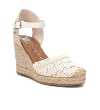 Xti Sandals 142335 white -Height wedge 8cm