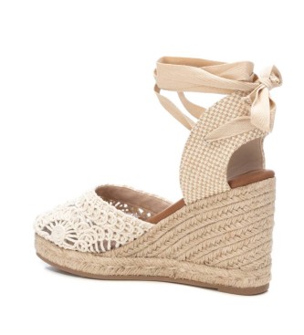 Xti Espadryle 142336 beżowy 