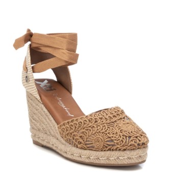 Xti Sandals 142336 brown -Height wedge 8cm