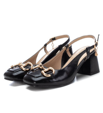 Xti XTI WOMAN'S SHOE 142343 black -height 7cm heel
