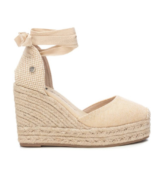 Xti Espadryle 142381 beżowy 