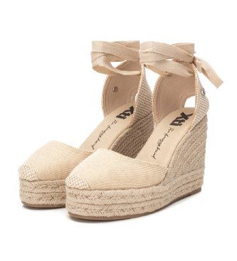 Xti Espadryle 142381 beżowy 