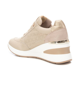 Xti Trainers 142413 beige -Height wedge 5cm