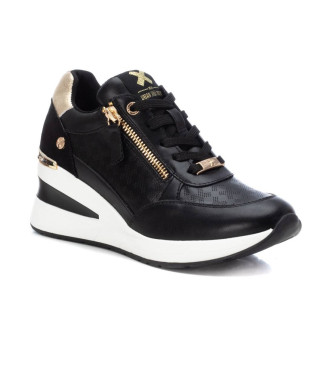 Xti Sneakers 142413 nero -Altezza zeppa 5cm-