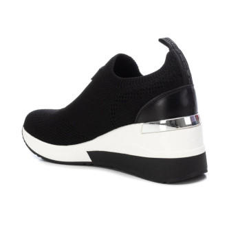 Xti Trainers 142416 black -Height wedge 5cm