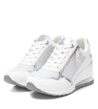 Xti Sneakers 142573 bianco -Altezza zeppa 7cm-