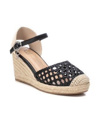 Xti Espadryle 142893 czarny 